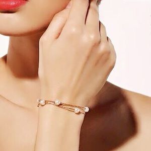 Delicate Mini Simulated Pearl Bracelet
